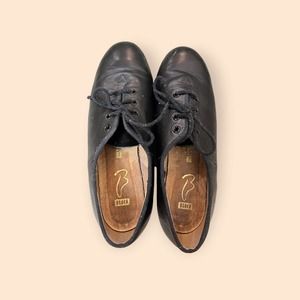 Womens Bloch Lace-up tap shoes Vintage 5.5 6.5